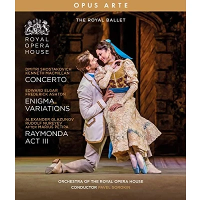Imagen de MacMillan, K.: Concerto / Ashton, F.: Enigma Variations Nureyev, R.: Raymonda, Act III [Ballets] (Royal Ballet, 2019) (BD) [Blu ray]