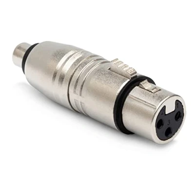 Imagen de Hosa GXF 132, Adaptor, RCA to XLR3F