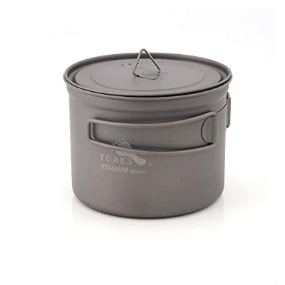 Imagen de TOAKS Taza/Olla Portátil Ultraligera de Titanio Para Acampar (900ml[POT 900 D115])