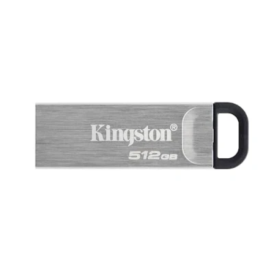 Imagen de Kingston DataTraveler Kyson USB 3.2 Gen 1 Memoria 512GB con Elegante Carcasa metálica sin capuchón