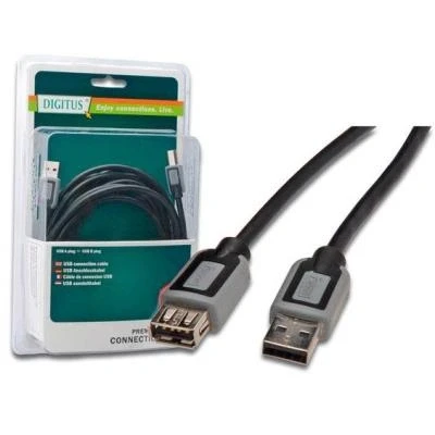 Imagen de Digitus 5m Usb A/a, M/fm Cables