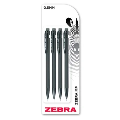 Imagen de Zebra Pen MP Lápiz mecánico (0,5 mm, 4 unidades)