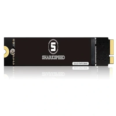 Imagen de S SHARKSPEED SSD 512GB Disco Duro Sólido Interno para MacBook Air 2012 A1465(EMC 2558) A1466(EMC 2559) (Preinstalado macOS)