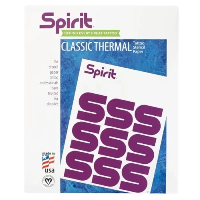 Imagen de Spirit® Papel de transferencia térmica clásico 8.5 x 11 pulgadas, 100 hojas