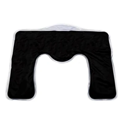 Imagen de Saco térmico Para cervicales Cojín relleno de moor 100% natural Incluye funda algodón Forma especial el cuello y hombros calentar al microondas
