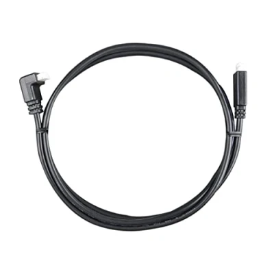 Imagen de VICTRON_ENERGY NT 1039 VE.Direct Cable 0,9M (One Side Right Angle Conn), Unisex Adult, Black Set