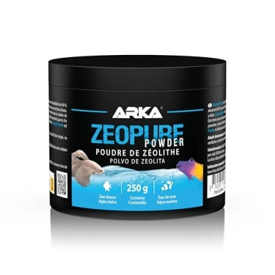 Imagen de Microbe Lift Zeopure Polvo 500 g Eficaz de zeolita (50 micras) para la reducción amonio, nitrato y fosfato, Mejora Calidad del Agua en Todos los acuarios.