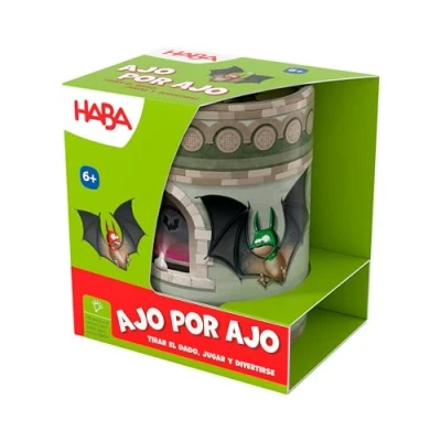 Imagen de HABA 2010890003 Ajo por Ajo, Juego Infantil de Mesa Dados en cubilete. Más 6 años