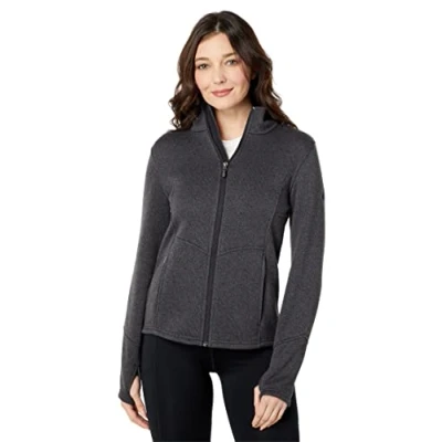 Imagen de Spyder Women&#039;s Soar Full Zip Fleece Jacket, Black, XS