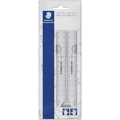 Imagen de Staedtler 562 152 PB TH plano Regla de Juego, 150 mm, plástico