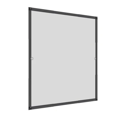 Imagen de Windhager Mosquitera telescópica Flexi FIT, sin Sierras, 100 x 120 cm, Antracita, 03630