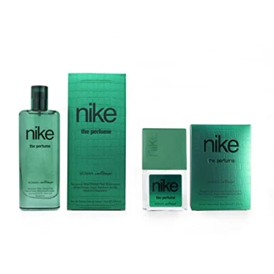 Imagen de Nike The Perfume Intense 75 + 30 ml, Mujer, Colonia Intense, Perfumada y en Formato Spray, Eau de Toilette Femenina, Elegante Fresca, Intensa Larga Duración