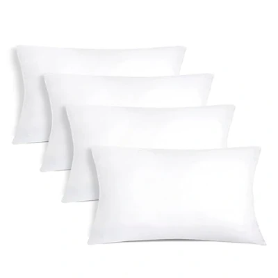 Imagen de Aitsse Relleno de Cojín Fibra Hueca Siliconada Alta Recuperación 2/4/6 Unidades, Suave, Mullido, Antialérgico. Decorativo para Casa, Dormitorio, Salón o Coche. (4, 30x50cm)