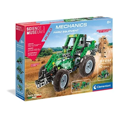 Imagen de Clementoni 61327, Equipo agrícola de Laboratorio mecánica del Museo la Ciencia, Juguete para niños, a Partir 8 años
