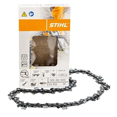 Imagen de Stihl Cadena de motosierra 3616 000 0050 3/8 «, 1.3 mm 50 GL 35 cm Picco Super PS Sword