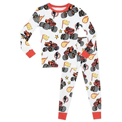 Imagen de Blaze and the Monster Machines Pijama Niño Pijamas de Niños Algodón Infantil Truck 7 8 Años