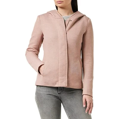 Imagen de ONLY Onlnewsedona Light Short Jacket Chaqueta de entretiempo, Mujer, Talla: Medium, Mocha mousse melange