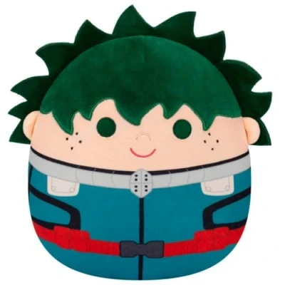 Imagen de Squishmallows SQTE00004 My Hero Academia Izuku Midoriya, Multicolor, 20 cm