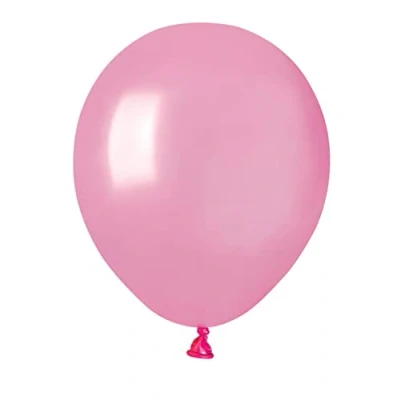 Imagen de Paquete 100 globos nacarados en latex natural Premium Quality A50 (Ø 13cm / 5&quot;), rosa nacarado