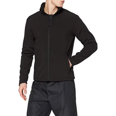 Imagen de Regatta Reid Softshell Chaqueta, Negro, X Large para Hombre