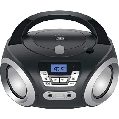 Imagen de Silva Schneider PCD 19.1 Radio, Reproductor de CD, AUX, Red y Pilas, Color Negro