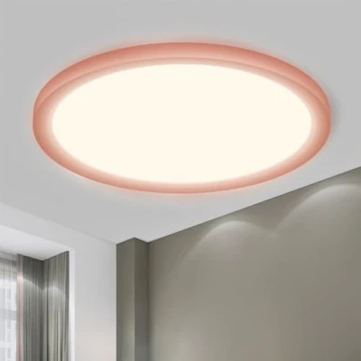 Imagen de LQWELL® LÁMpara de Techo LED, 1,6CM, Redonda, Ultrafina, Plana, IP44, Resistente Al Agua, Para Baño, 18W, 4000K, 1700LM, Moderna, Sala Estar, Dormitorio, Cocina, Oficina, 220 * 16mm