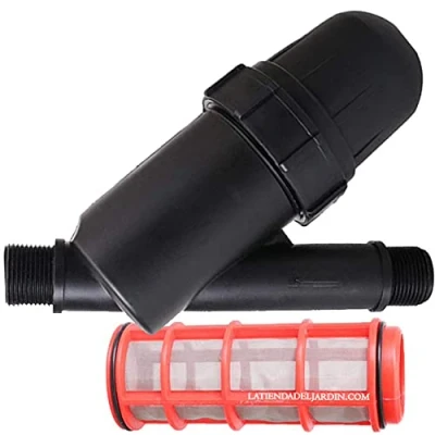 Imagen de Suinga. FILTRO de MALLA 1&quot; para tubería 32mm. Utilizado en instalaciones RIEGO y POR GOTEO. Rosca capacidad filtrado 120 Mesh.