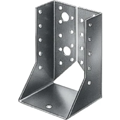 Imagen de Alberts Zapato de viga Conector Madera en Cajas FH, Acero Crudo, Plata