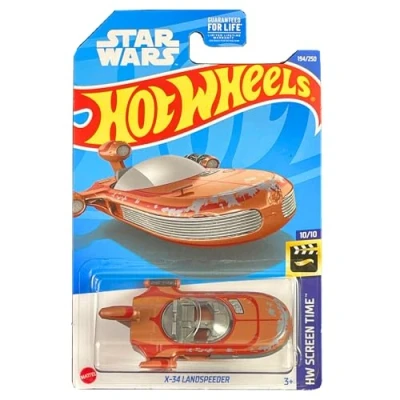 Imagen de Hot Wheels X 34 Landspeeder Star Wars HW Screen Time 2/10 2021 (12/250) Short Card