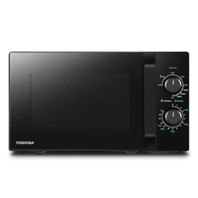 Imagen de Toshiba MW2 MG20PF(BK)/GE Horno microondas con función crujiente grill y cocina combinada, 5 niveles de potencia, 1000 W color negro