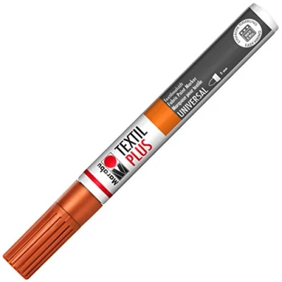 Imagen de Marabu Painter Plus 3 mm Punta, Textil Pintura, Cobre, 1,8 x 14,8 cm