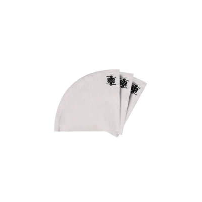 Imagen de ATHIA Filtros de café reutilizables 100% algodón para cafeteras Hario V60 (tamaño 02/01) (1 2 tazas)