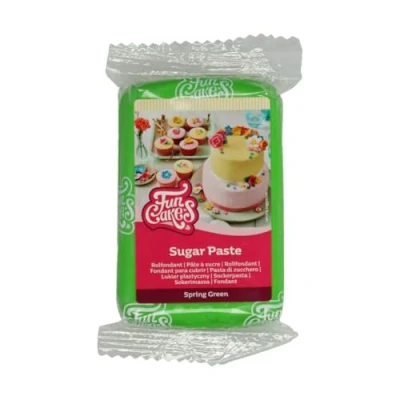 Imagen de FunCakes Pasta de Azúcar Verde Primavera 250 g