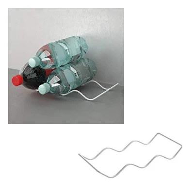 Imagen de Metaltex OLA 6 Botellero Apilable para Botellas. Color BLANCO.