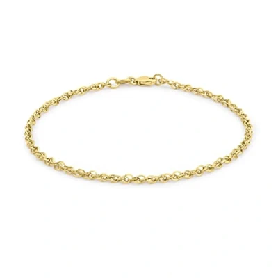 Imagen de Carissima Gold Pulsera de mujer con oro amarillo 9 K (375), 18 cm