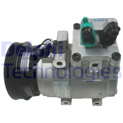 Imagen de DELPHI TSP0155496 compresor de Aire Acondicionado HS15 PAG 46 con aceite HYUNDAI: Matrix
