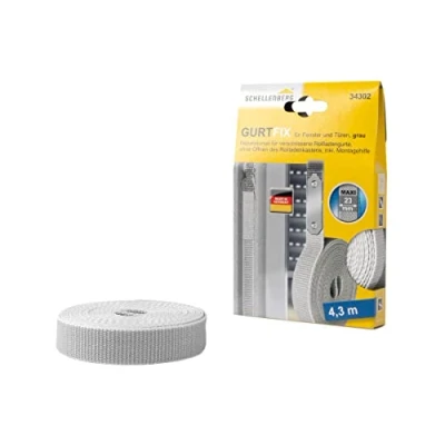 Imagen de Schellenberg 34302 Juego de reparación Gurtfix Maxi, 23 mm, gris