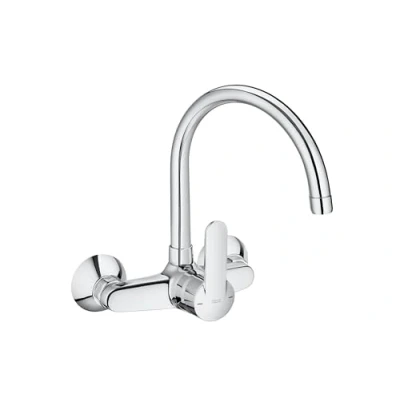Imagen de Roca,Victoria,Grifería monomando exterior para cocina con caño giratorio,A5A7G25C00