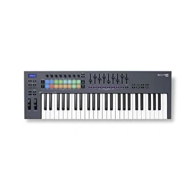 Imagen de Novation FLkey 49 controlador de teclado MIDI : integración perfecta con FL Studio y modos Chord Scale. Todo el software que necesitas para producir música.
