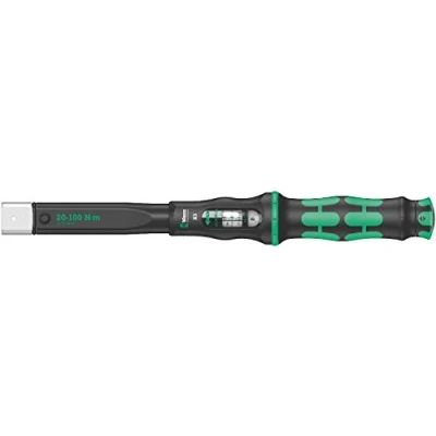 Imagen de WERA 05075653001 Click Torque x 3 Llave dinamométrica para herramientas de inserción 9 12 mm, 20 100 Nm