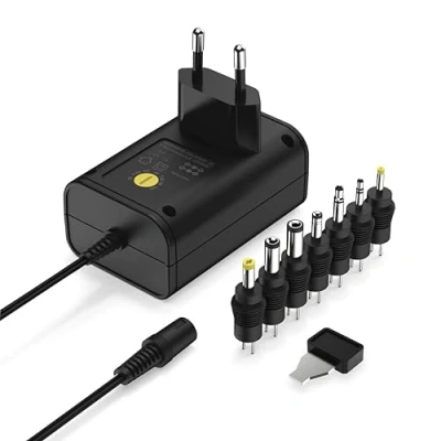 Imagen de ANSMANN APS 1000 Alimentatore 12 V Spina di alimentazione Fino a MAX. mA (con 7 adattatori universali) Adattatore per l&#039;alimentazione molti piccoli dispositivi elettrici