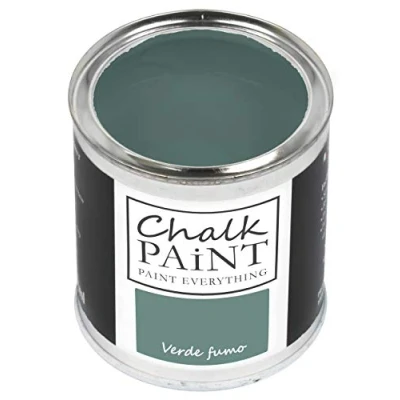 Imagen de Chalk Paint Everything® Pintura tiza Verde Fumo vuelva a dar color fácilmente todo tipo de material sin lijar (250 ml)