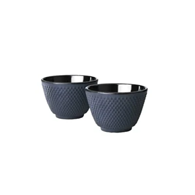 Imagen de Bredemeijer G004B Tazas de té Xilin, azul oscuro (juego 2)