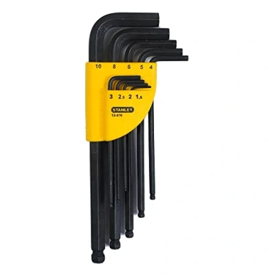 Imagen de Stanley 1 13 976 Juego 9 llaves hexagonales de 1,5 a 10mm