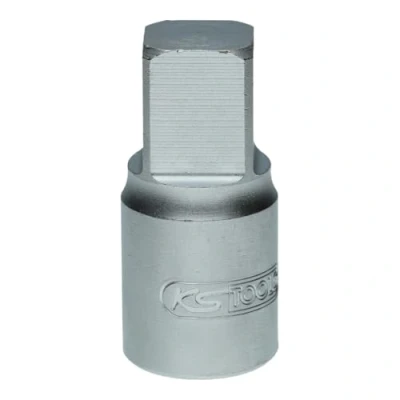 Imagen de KS TOOLS 150.9117 Piezas insertables de llave cubo DIN3120, ISO1174 13 Acero cromo vanadio cuadrado interior,