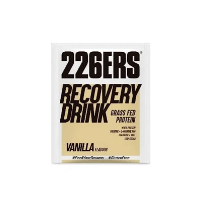 Imagen de 226ERS Recovery Drink Monodosis Recuperador Muscular con Proteína Whey, Creatina, Hidratos, Triglicéridos y L Arginina, Sin Gluten, Vainilla 1 x 50 gr