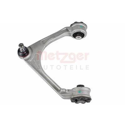 Imagen de METZGER 58193201 Barra oscilante, suspensión de ruedas Eje delantero, izquierda, arriba Brazo oscilante transversal Aluminio 17mm JAGUAR:
