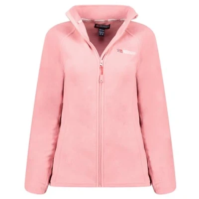 Imagen de Geographical Norway Tug Lady Fz Chaqueta Forro Polar Mujer Cremallera Otoño Invierno Primavera Ciente Suéter Mujeres De Manga Larga Piel Suave Aire Libre (PUDERROSA XXL)
