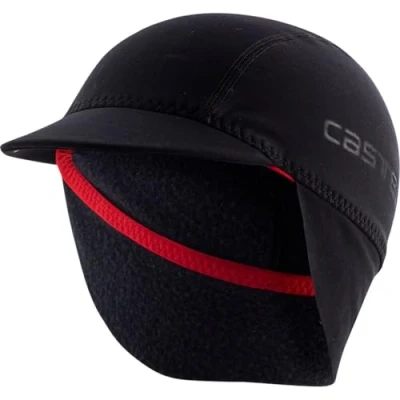 Imagen de Castelli 4522535 010 Nano Thermal Cap Gorra, Hombre, Negro, Talla única