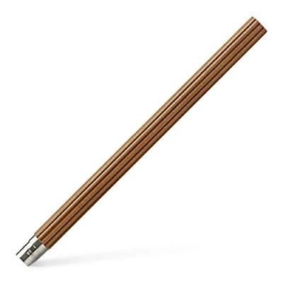 Imagen de Graf von Faber Castell 118645 Lápices de repuesto para lápiz perfecto, 5 unidades, madera cedro